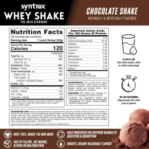SYNTRAX WHEY SHAKE 2LB
