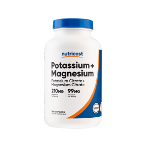 NUTRICOST CITRATO MAGNESIO POTASIO POLVO