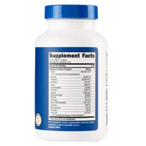 NUTRICOST ENZIMAS DIGESTIVAS 120CAPSULAS