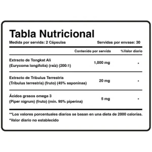 NUTRICOST TONGKAT ALI 1000MG