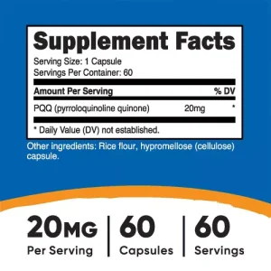 NUTRICOST PQQ 20MG