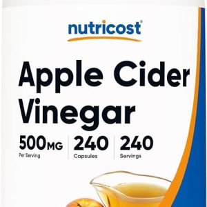 NUTRICOST VINAGRE DE MANZANA 500MG