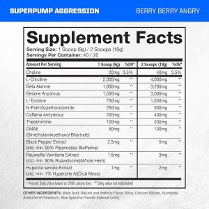 GASPARI SUPERPUMP AGRESSION 25SERV