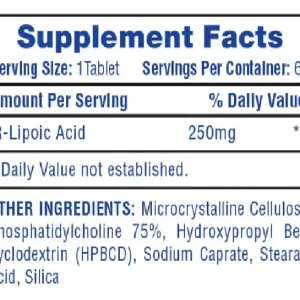 HITECH R ALA ACIDO ALFA LIPOICO