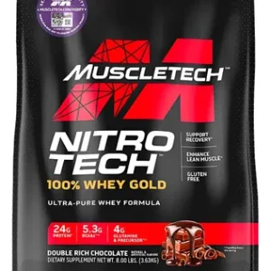 MUSCLETECH NITROTECH WHEY GOLD 8LB