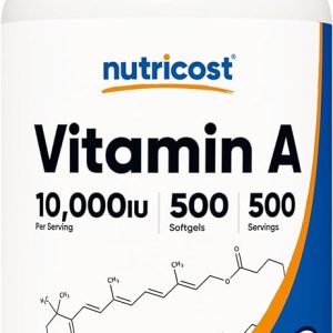 NUTRICOST VITAMIN A 500CAP