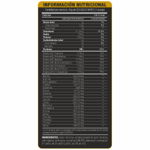 LEVEL PRO ISO GOLD 3KG